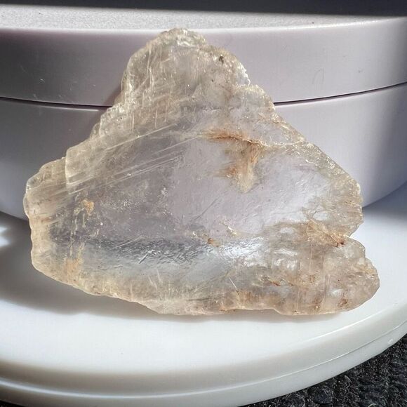 Small Natural Raw Selenite Piece - Picture 12 of 12